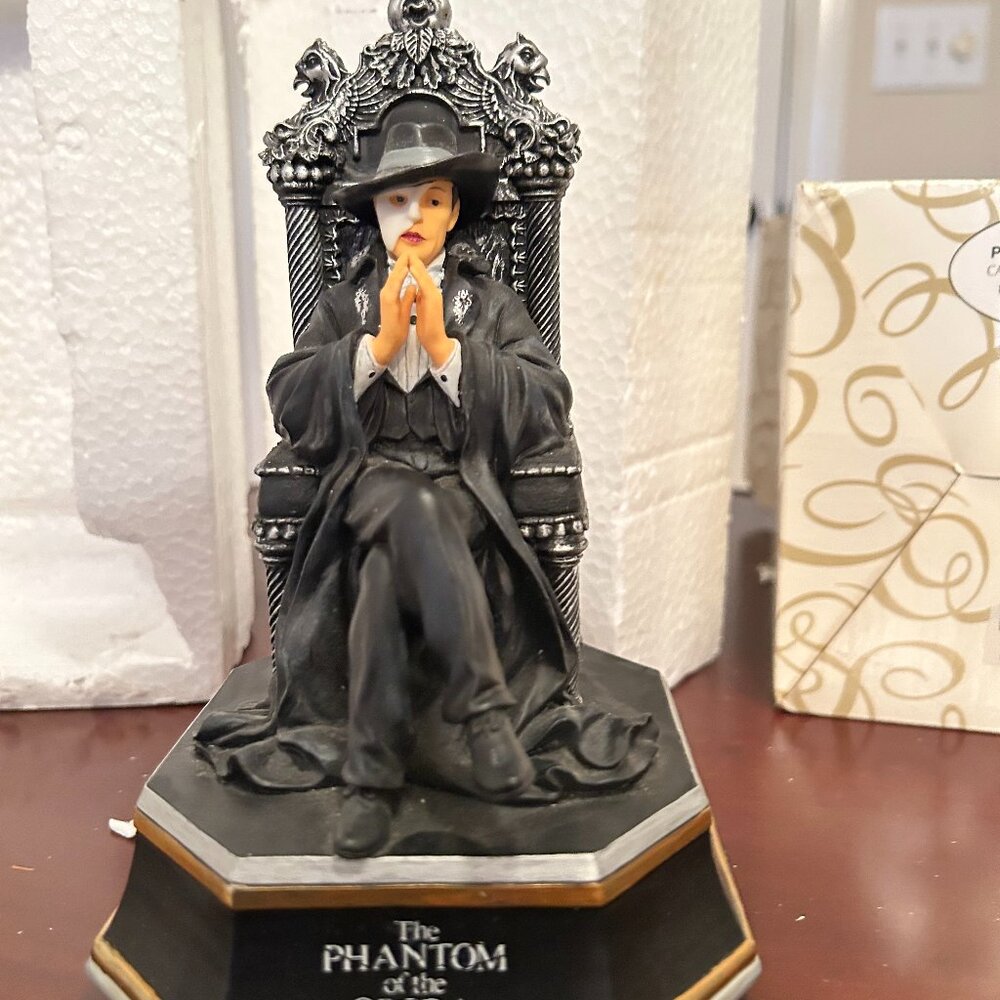 Phantom in Chair Figurine Music Box